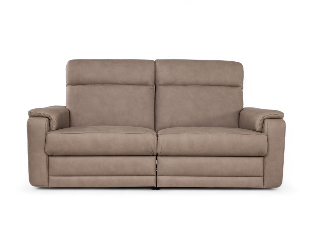 3-zit met 2 elektrische relaxen THORGAL - Taupe HIM-30-000125-B-BT