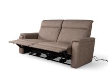 3-zit met 2 elektrische relaxen THORGAL - Taupe HIM-30-000125-B-BT