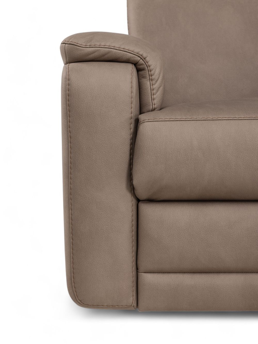 3-zit met 2 elektrische relaxen THORGAL - Taupe HIM-30-000125-B-BT