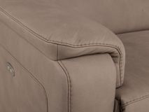 3-zit met 2 elektrische relaxen THORGAL - Taupe HIM-30-000125-B-BT