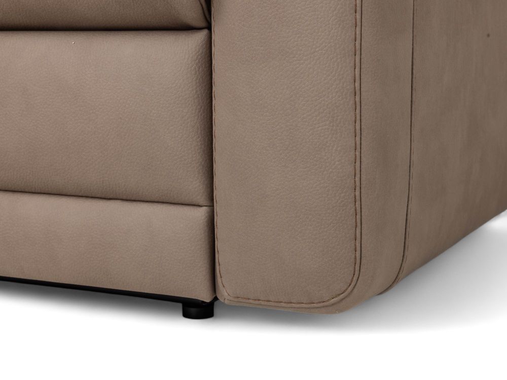 3-zit met 2 elektrische relaxen THORGAL - Taupe HIM-30-000125-B-BT