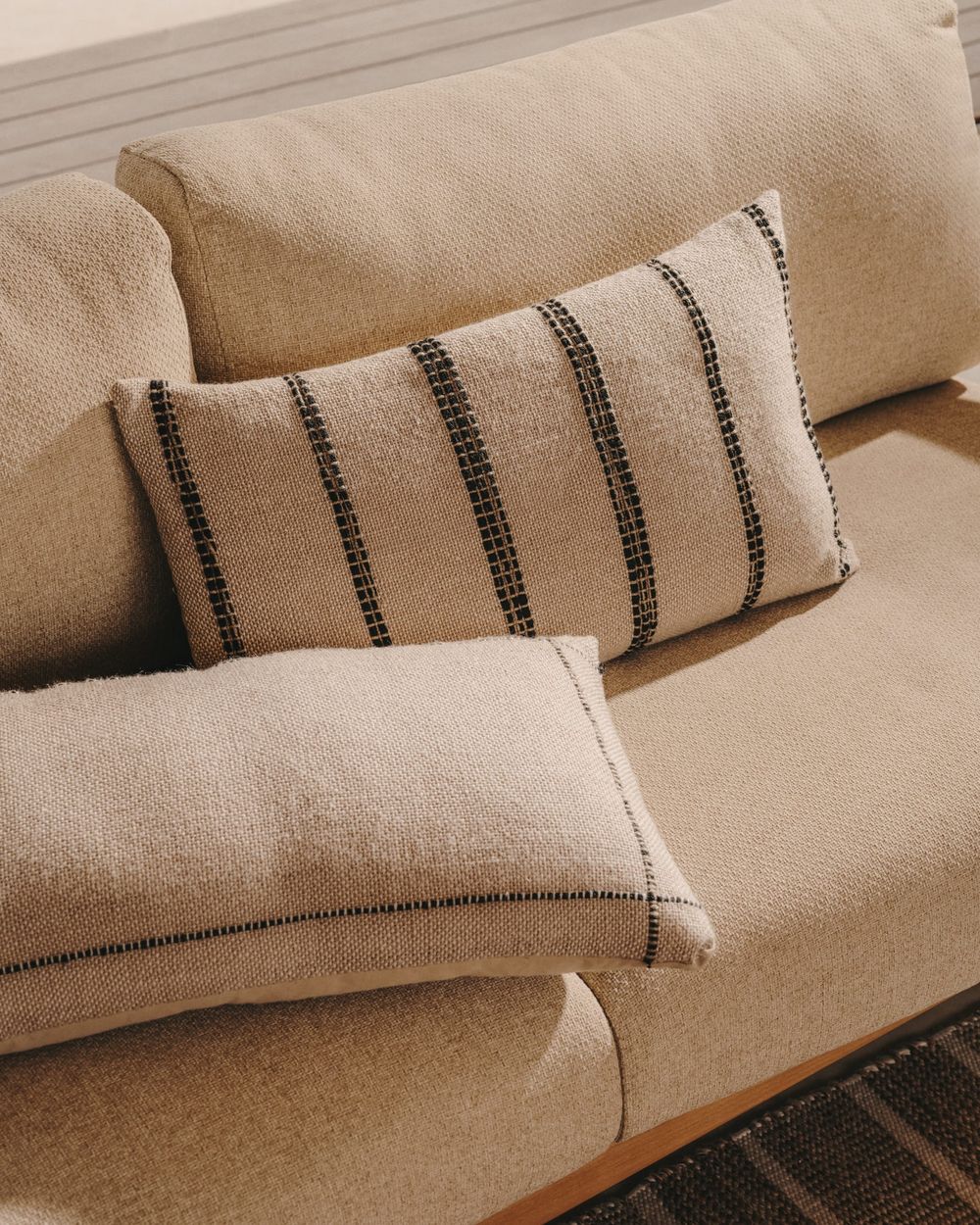 Lounge 3-zit TIRANT - Massief Teakhout KAV J1400037MM47