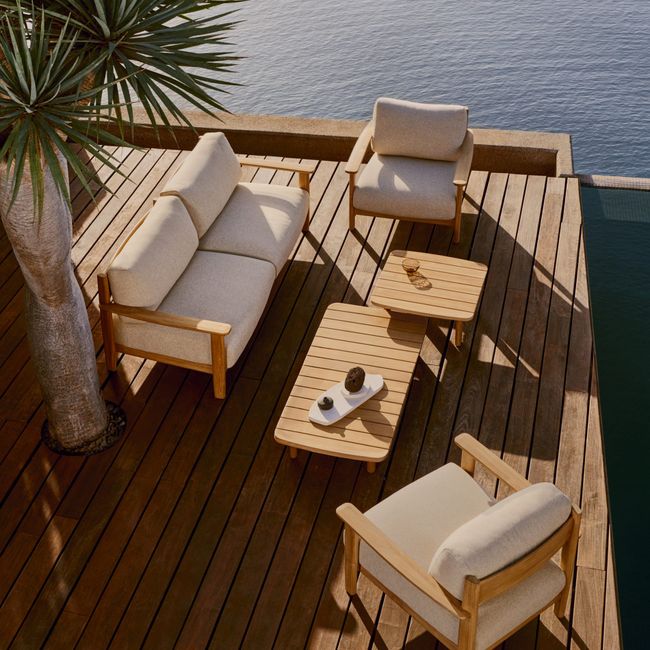 3 zit TIRANT - Massief Teakhout