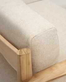 Lounge 3-zit TIRANT - Massief Teakhout KAV J1400037MM47