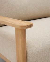 Lounge 3-zit TIRANT - Massief Teakhout KAV J1400037MM47