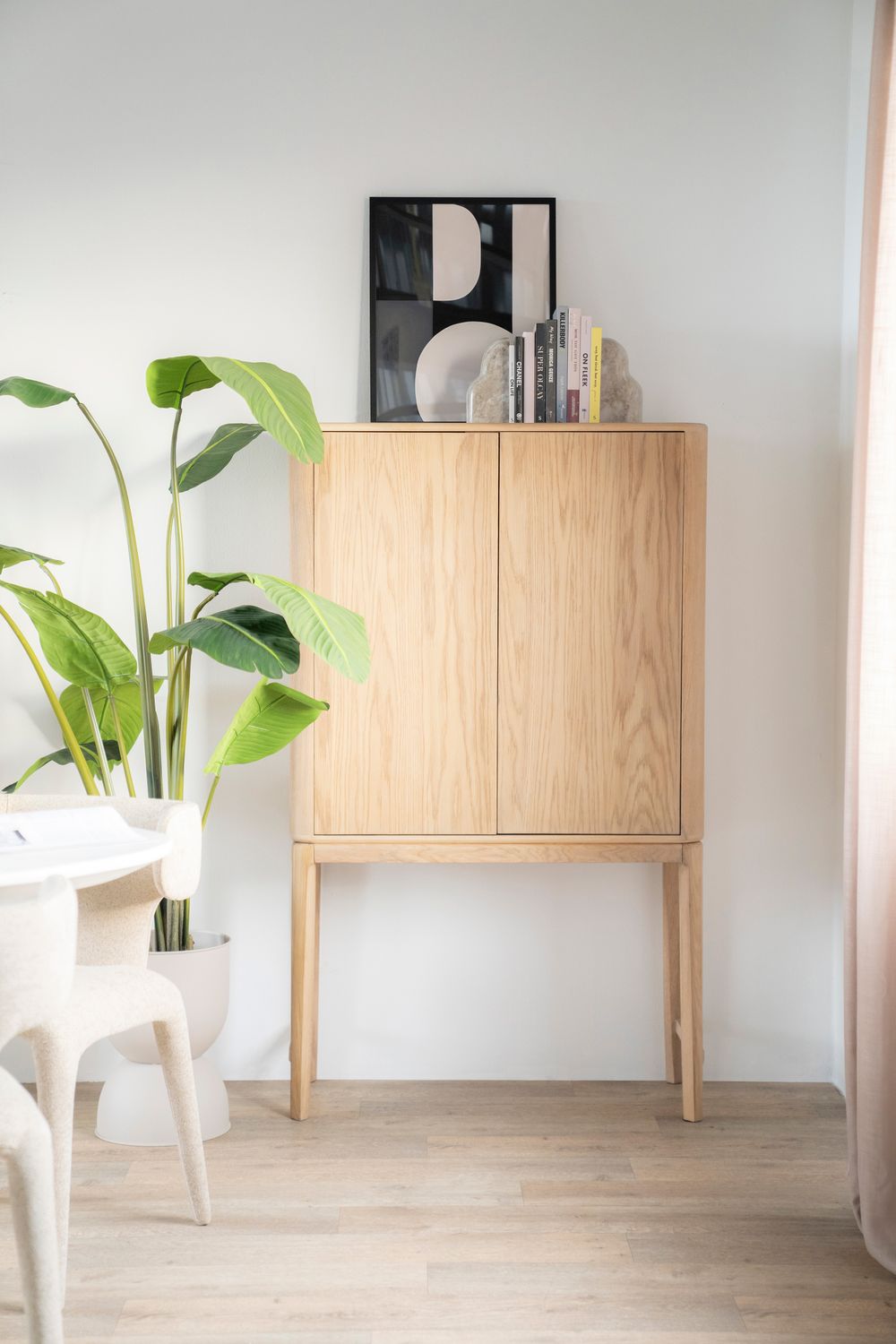 Wandkast HARVEY - Eikenhout ELO 96125