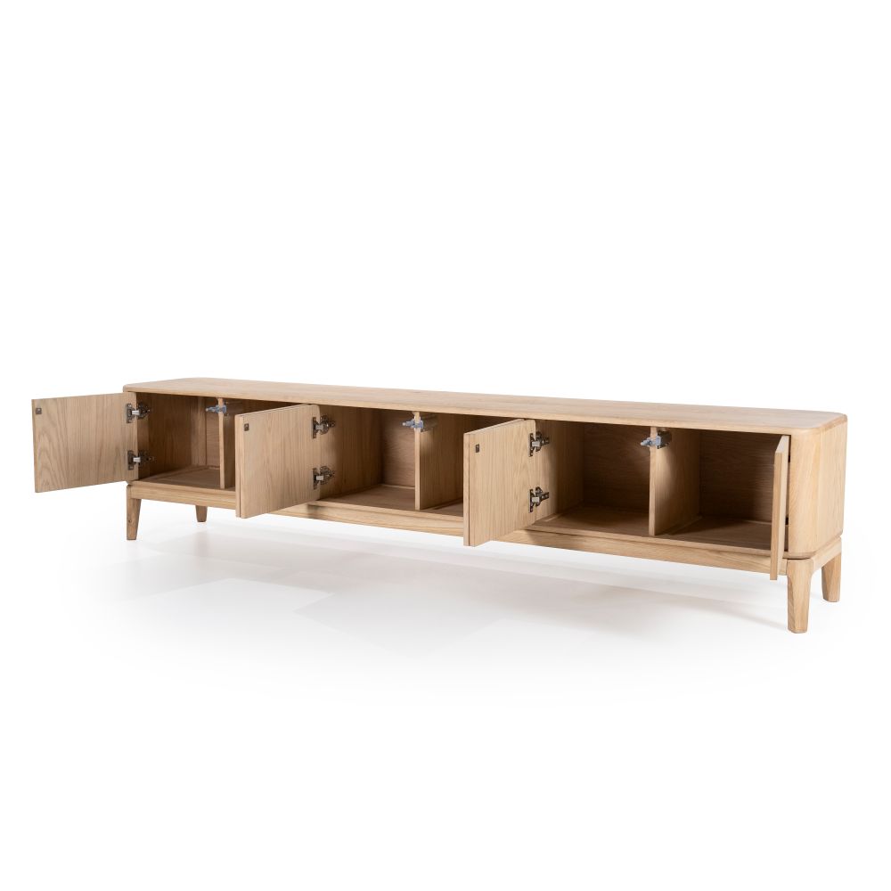 Tv-meubel HARVEY - Eikenhout ELO 96127