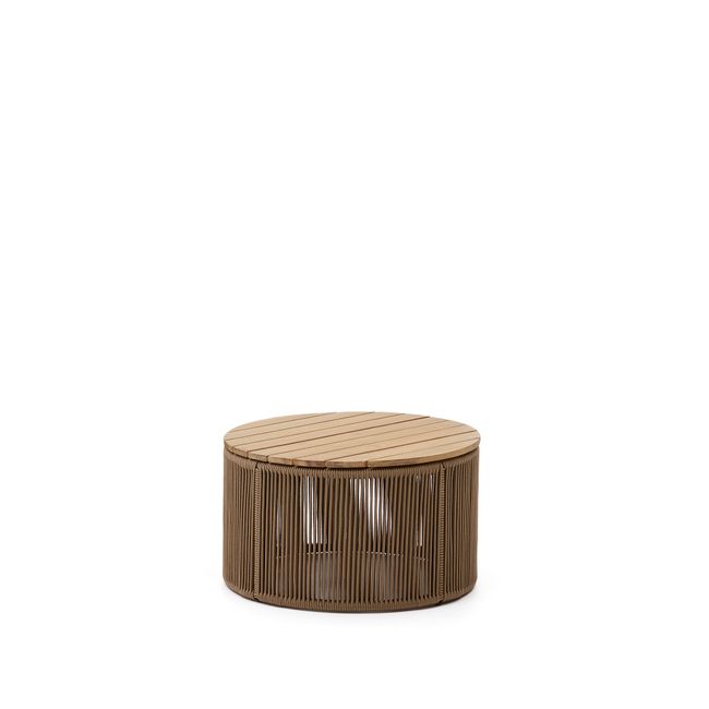 Salontafel Dandara - Acaciahout / Beige
