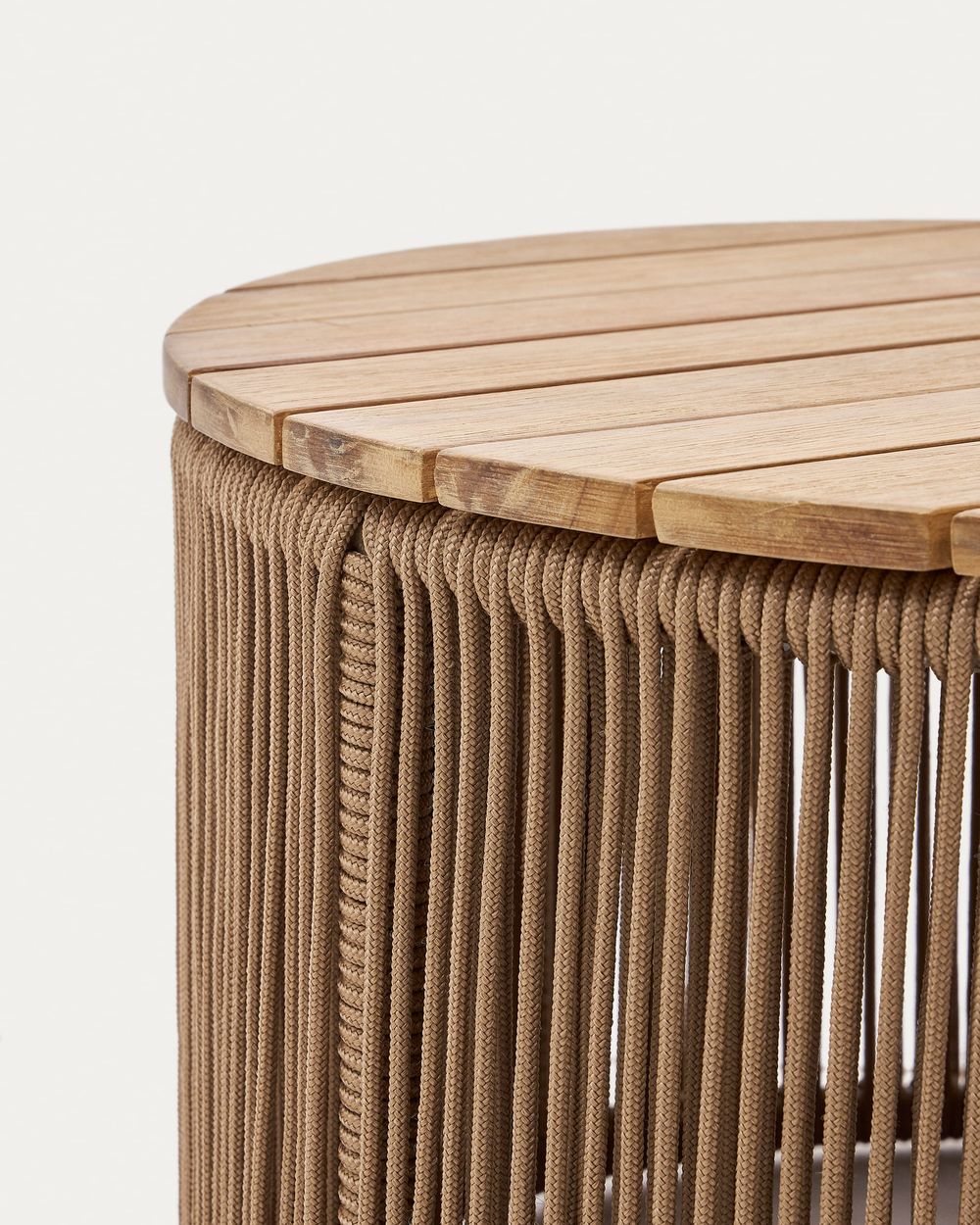 Salontafel Dandara - Acaciahout / Beige KAV J0300092JJ12
