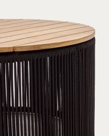 Salontafel Dandara - Acaciahout / Zwart KAV J0300093JJ01