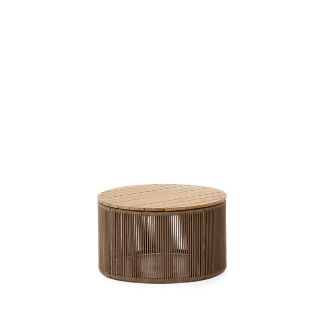 Salontafel Dandara - Acaciahout / Beige