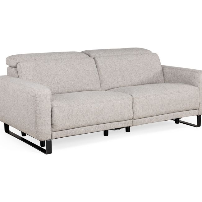 2,5-zit met 2 elektr. relaxen ARON - Lichtgrijs