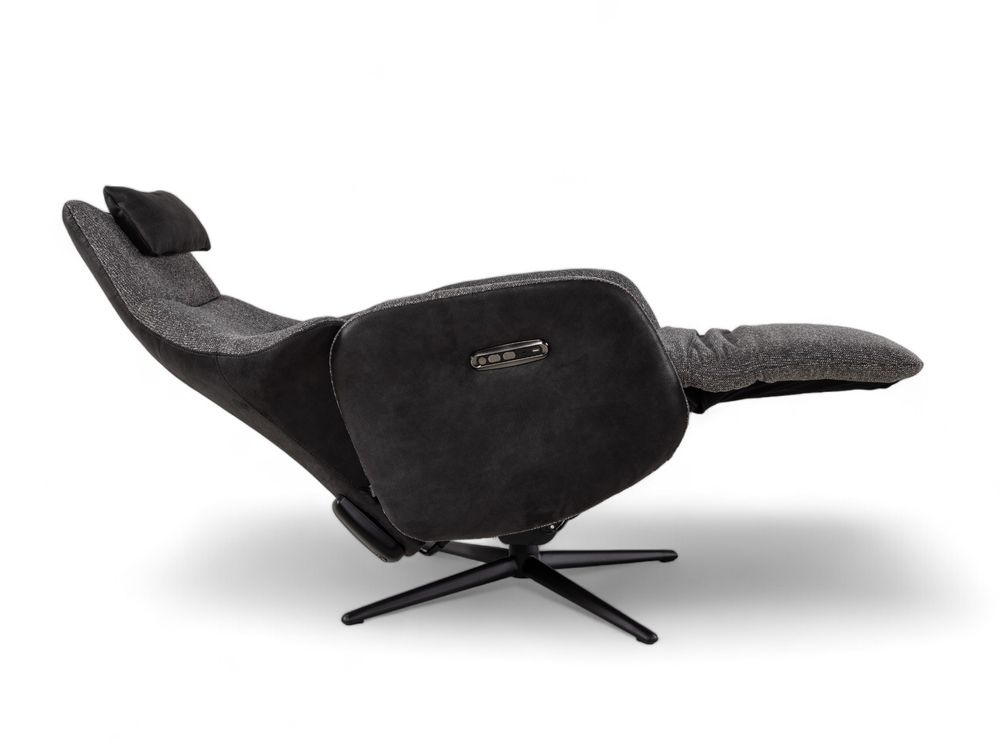 Elektrische relaxfauteuil RANA - Zwart MED-12-000006