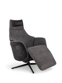 Elektrische relaxfauteuil RANA - Zwart MED-12-000006