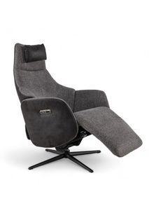 Elektrische relaxfauteuil RANA - Zwart MED-12-000006