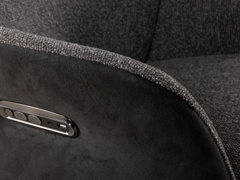 Elektrische relaxfauteuil RANA - Zwart MED-12-000006