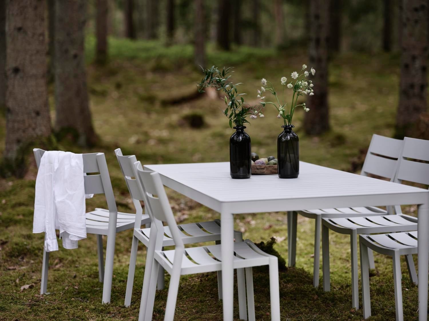 Tuinstoel DELIA - Antraciet