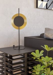 Tafellamp TOCINA - Zwart/Goud EGL 900989