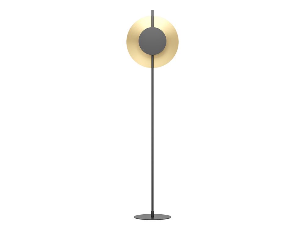 Vloerlamp TOCINA - Zwart/Goud EGL 900991