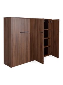 Middenhoge kast ARCHIVOS ARMARIOS - Walnoot C-GBE-3-KM2-WGZ