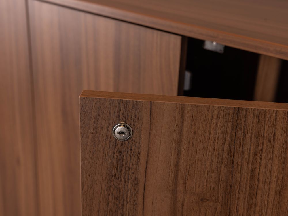 Middenhoge kast ARCHIVOS ARMARIOS - Walnoot C-GBE-3-KM2-WGZ