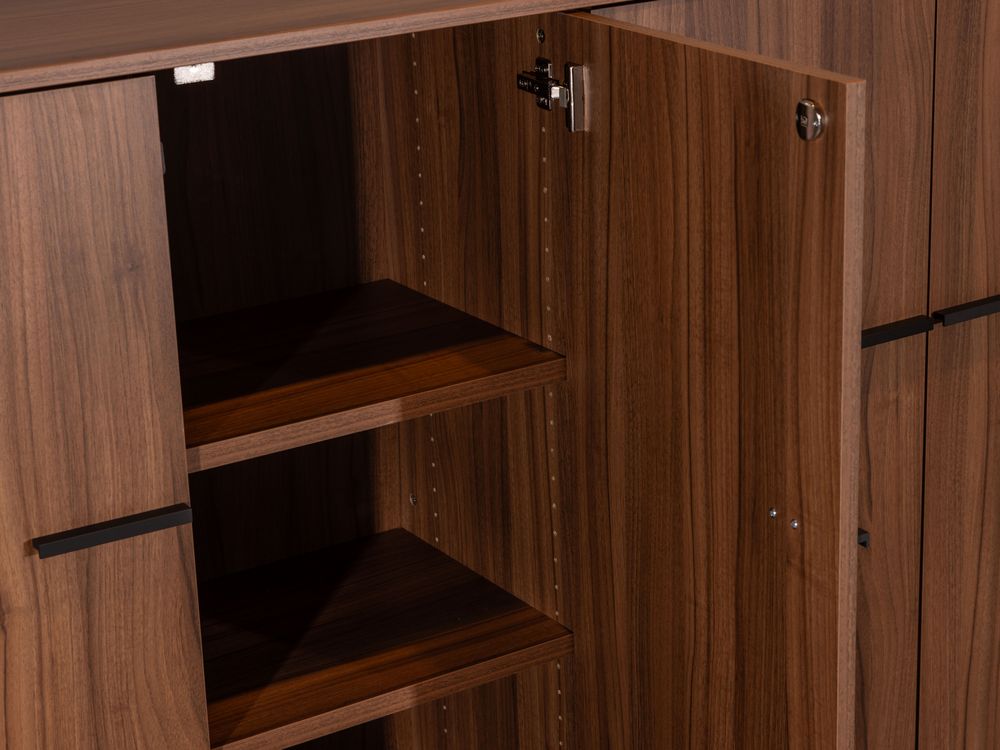 Middenhoge kast ARCHIVOS ARMARIOS - Walnoot C-GBE-3-KM2-WGZ