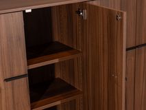 Middenhoge kast ARCHIVOS ARMARIOS - Walnoot C-GBE-3-KM2-WGZ