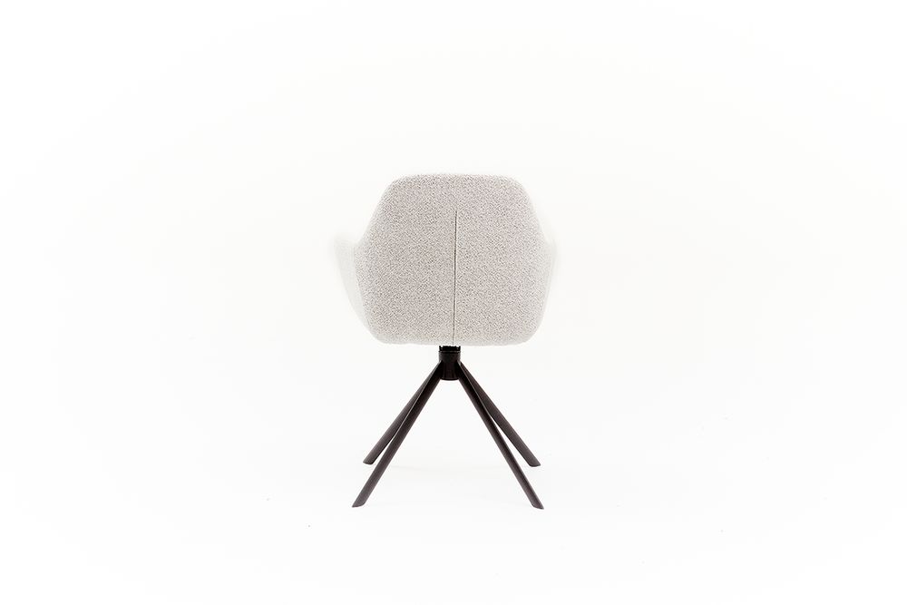 Set 6 eetkamerstoelen CURVE - Wit C-YLI CU ST-AC186-6