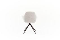 Set 6 eetkamerstoelen CURVE - Wit C-YLI CU ST-AC186-6