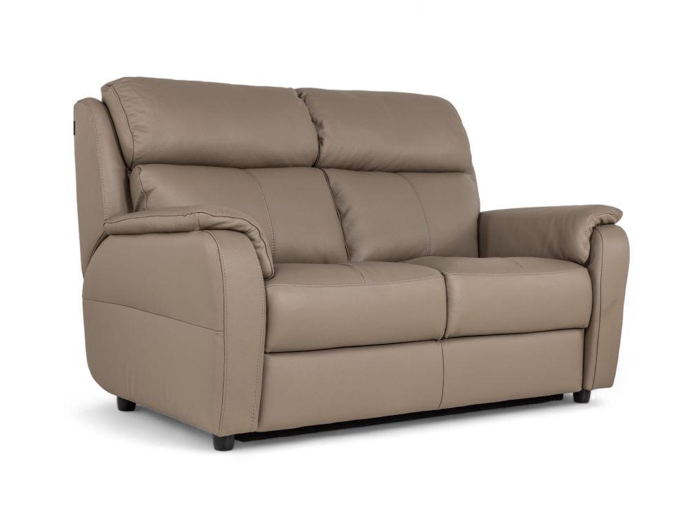 2-zit CINCINNATI - Taupe leder NIC-5-000005-TT