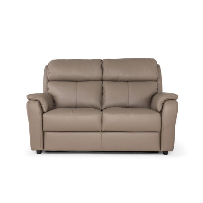 2-zit CINCINNATI - Taupe leder