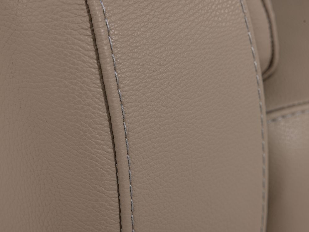 2-zit CINCINNATI - Taupe leder NIC-5-000005-TT