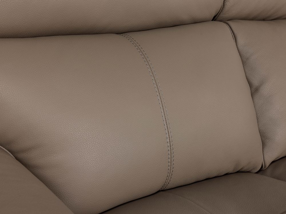 2-zit CINCINNATI - Taupe leder NIC-5-000005-TT