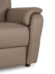 2-zit CINCINNATI - Taupe leder NIC-5-000005-TT