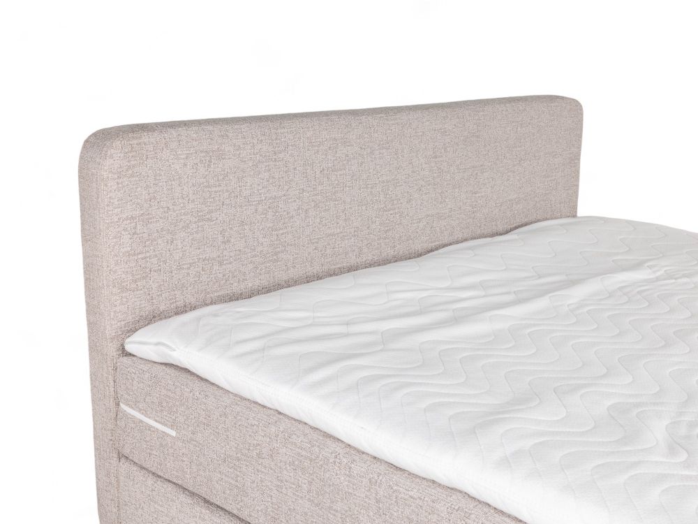 Boxspring incl. matras en topper ANTWERPEN - Bruin SFD-2-000005-BEA