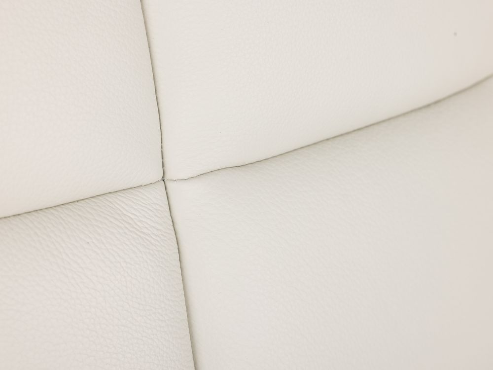 Relaxfauteuil L VIGO - Wit leder C-HKL-19-RLX2