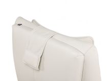 Relaxfauteuil L VIGO - Wit leder C-HKL-19-RLX2