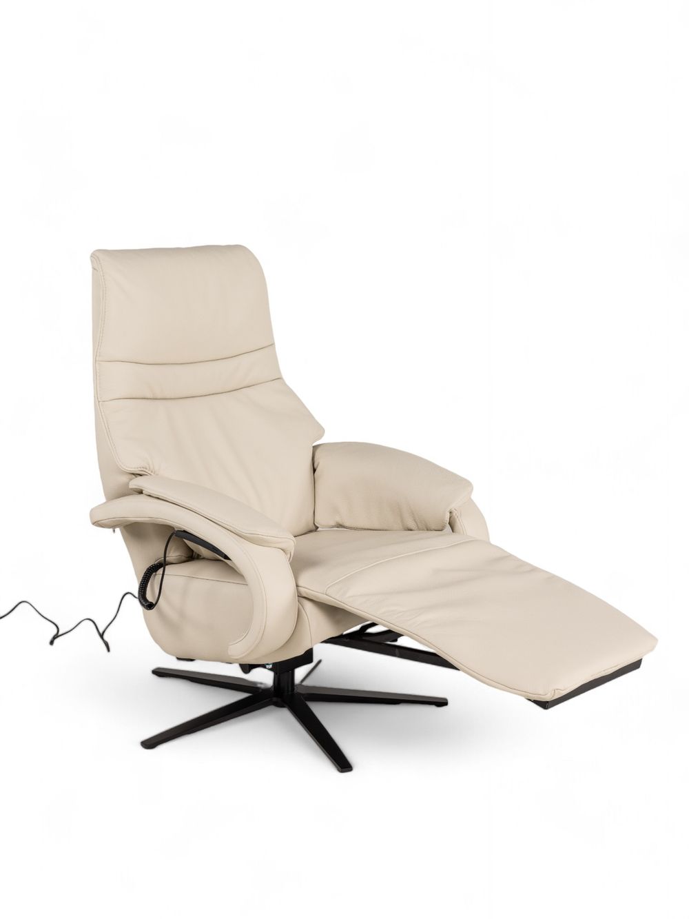 Relaxfauteuil S OVIEDO - Ecru leder C-HKL-21-RLX1