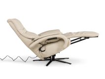 Relaxfauteuil S OVIEDO - Ecru leder C-HKL-21-RLX1