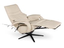 Relaxfauteuil S OVIEDO - Ecru leder C-HKL-21-RLX1
