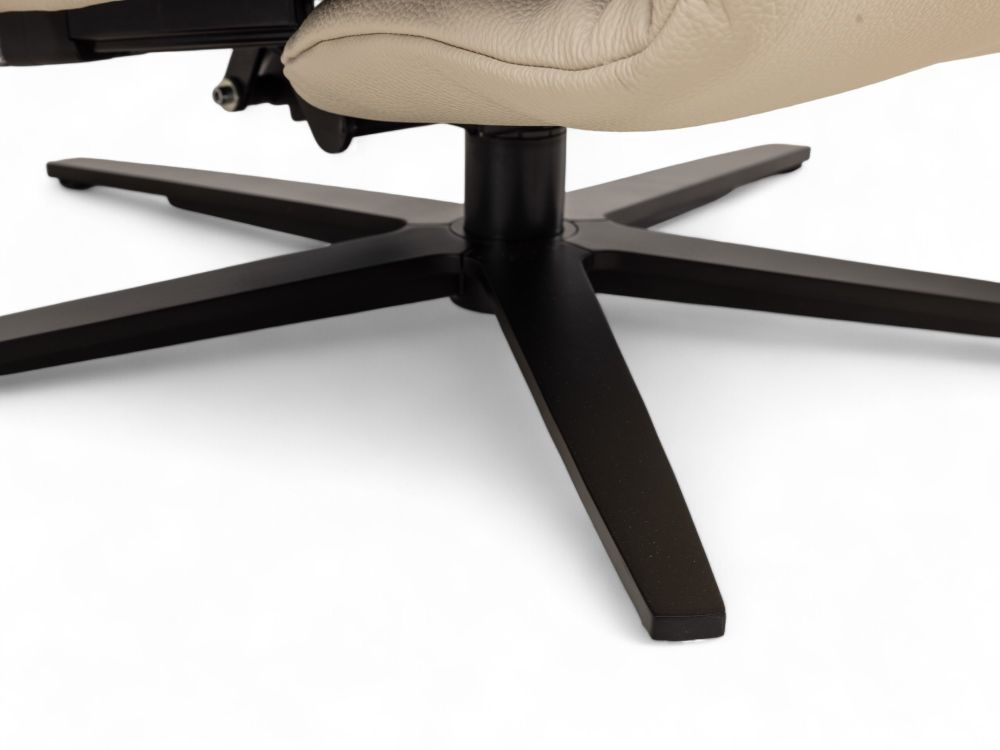 Relaxfauteuil S OVIEDO - Ecru leder C-HKL-21-RLX1