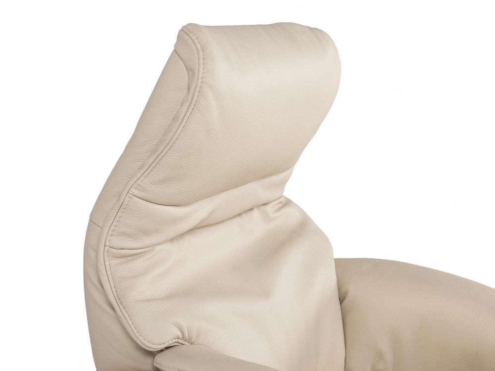 Relaxfauteuil S OVIEDO - Ecru leder C-HKL-21-RLX1