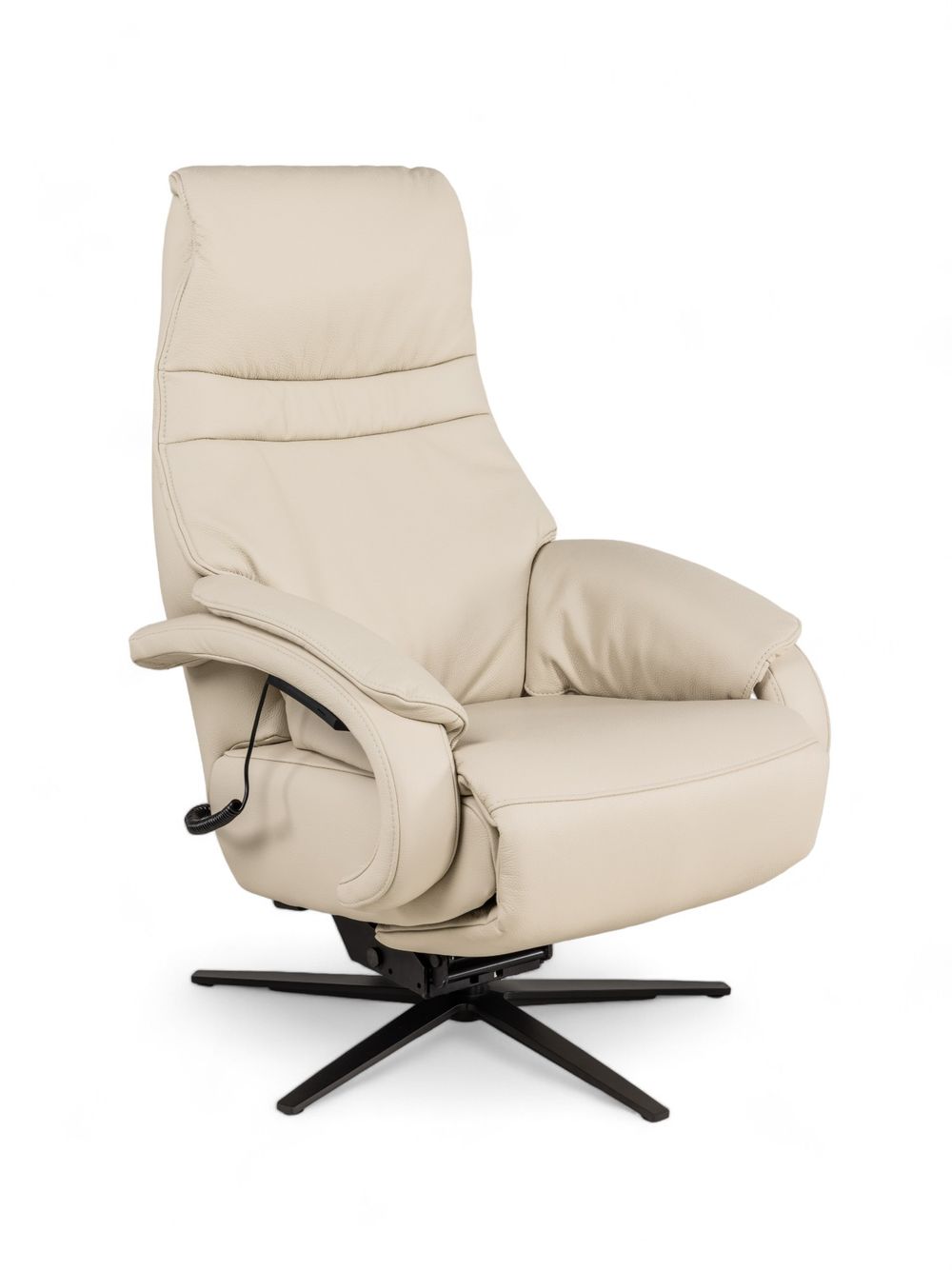 Relaxfauteuil S OVIEDO - Ecru leder C-HKL-21-RLX2