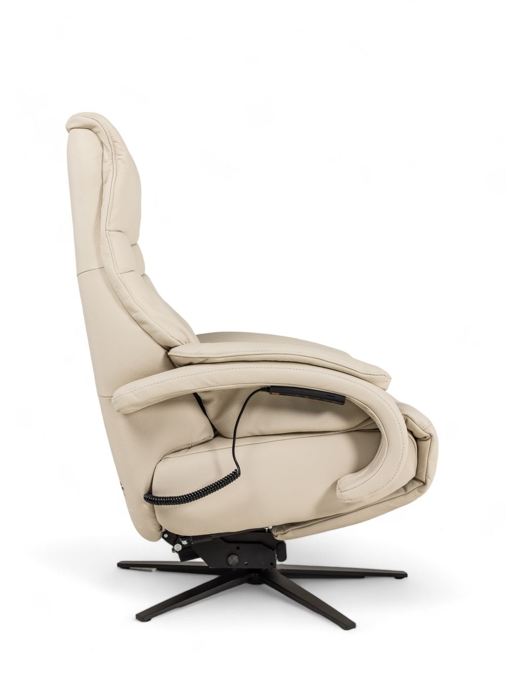 Relaxfauteuil S OVIEDO - Ecru leder C-HKL-21-RLX2