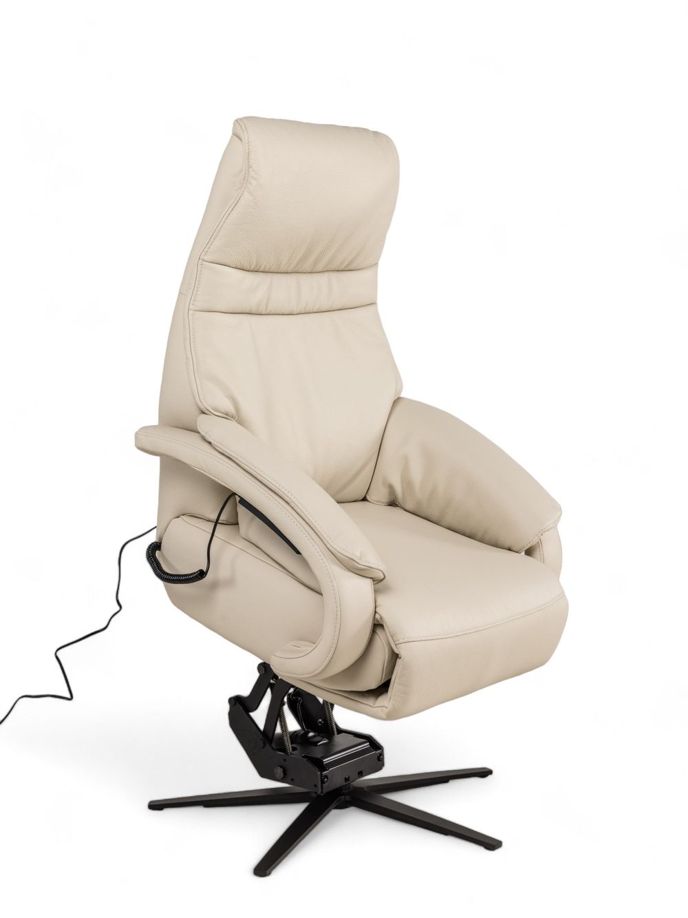 Relaxfauteuil S OVIEDO - Ecru leder C-HKL-21-RLX2