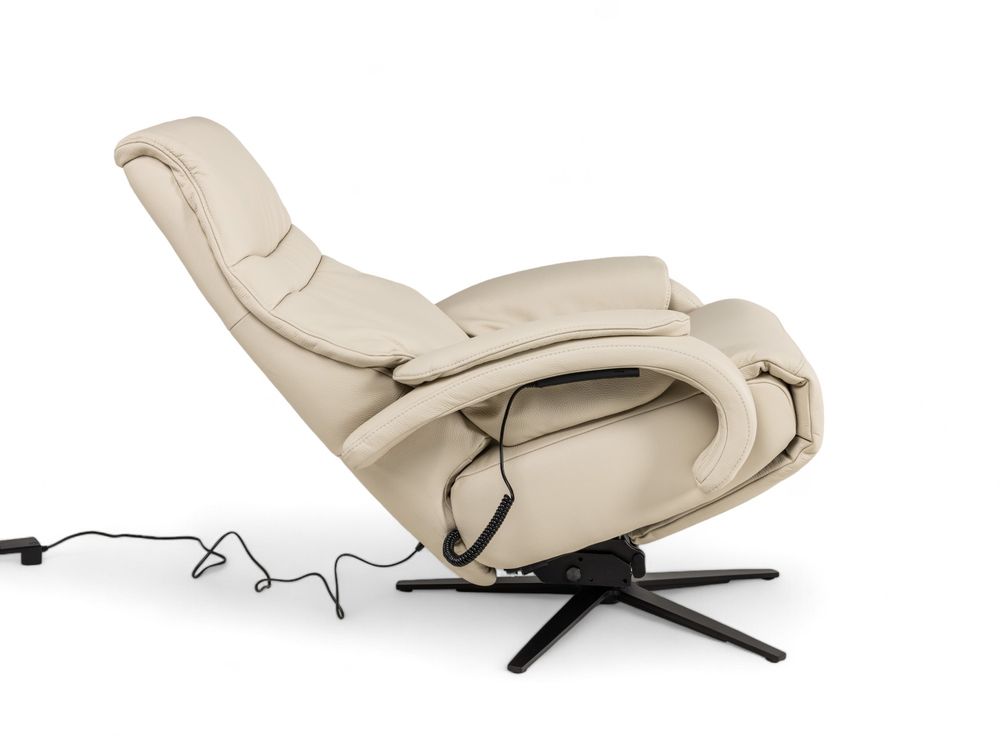 Relaxfauteuil S OVIEDO - Ecru leder C-HKL-21-RLX2