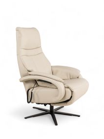 Relaxfauteuil S OVIEDO - Ecru leder C-HKL-21-RLX3