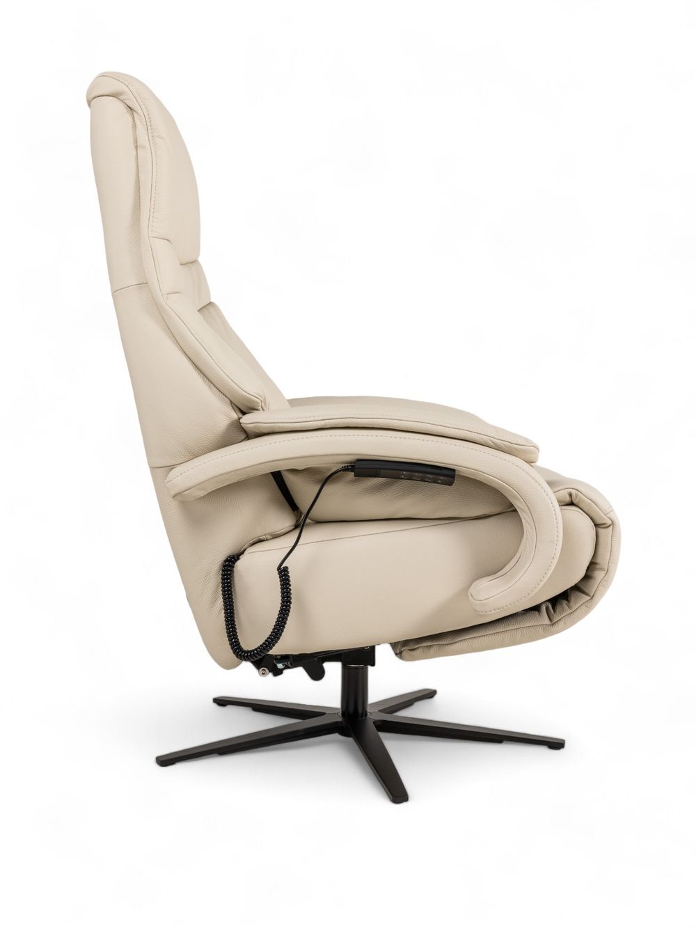 Relaxfauteuil S OVIEDO - Ecru leder C-HKL-21-RLX3