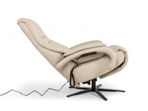 Relaxfauteuil S OVIEDO - Ecru leder C-HKL-21-RLX3