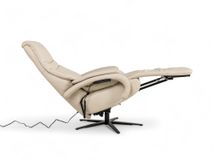 Relaxfauteuil S OVIEDO - Ecru leder C-HKL-21-RLX3